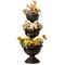 Gardenised Outdoor Garden Triple Stacked Flower Bowl Urn Tier Planter Decoration, Bronze QI004403 - alternate 4